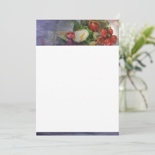 Salateinladung Einladung (Stehend Vorderseite)