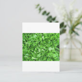 Salatliebhaber Postkarte (Stehend Vorderseite)