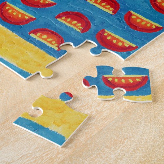 Salatpräparation Puzzle (Seite)