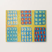 Salatpräparation Puzzle (Horizontal)