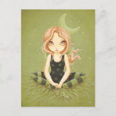 Salatschlauch - Schaumschlauch auf der Postkarte (Vorderseite)