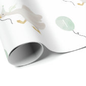Salbei albern Gänsewrapping Paper Geschenkpapier (Rolleneckpunkt)
