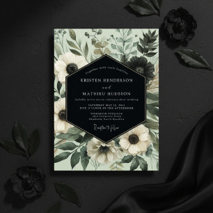 Salbei Ätherische Botanische Hochzeit Einladung