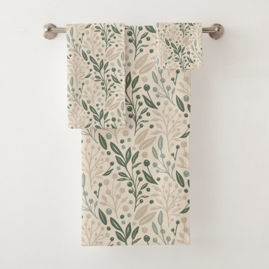 Salbei Garten Badhandtuch Set (Insitu)