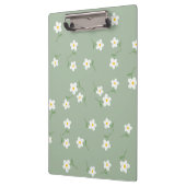Salbei-Gasteria-Blumen-Clipboard  Klemmbrett (Links)