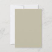 Salbei-Goldblatt-Save-The-Date-Karte Save The Date (Rückseite)