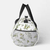Salbei-Grün-Aquarell-Oliven Duffle Bag (Rechts)