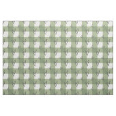 Salbei-Grün Herz - Premium-Pima-Baumwollstoff Stoff (Fat Quarter (45,7 x 55,9 cm))