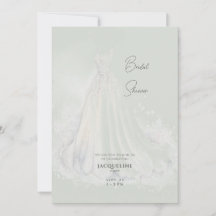 Salbei-Hochzeitskleid-Brautparty