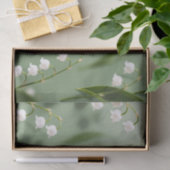 Salbei-Maiglöckchen-Seidenpapier Seidenpapier (Geschenk)