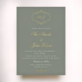 Salbei-Oldtimer Folieneinladung