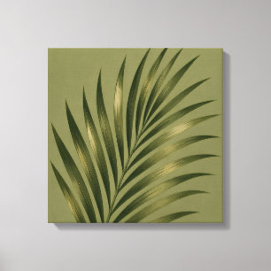 Salbei-Palme Serenity Minimalistisch Leinwanddruck