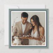 Salbei und Wildblume - Termin vormerken Save The Date (Rückseite)