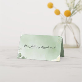 Salbei Whisper Botanische Platzkarten