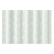 Salbeigrün & Blau gestreifte Linien Geburtstagsges