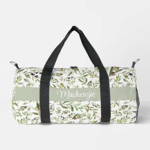 Salbeigrün Französischer Landhausstil Olivenbaum M Duffle Bag