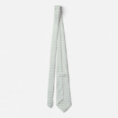 Salbeigrün Gingham Krawatte (Rückseite)