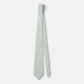 Salbeigrün Gingham Krawatte (Vorderseite)