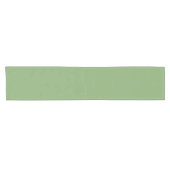 Salbeigrün Kurzer Tischläufer (Horizontal)