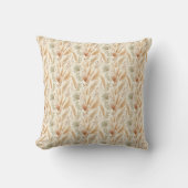 Salbeigrün Terrakotta Beige Botanisch Boho Neutral Kissen (Vorderseite)