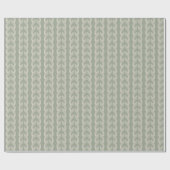 Salbeigrüne Art Deco Bogen Luxus-Muster Geschenkpapier (Flach)