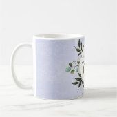 Salbeigrüne Blätter Kaffeetasse (Links)
