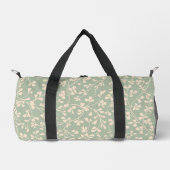 Salbeigrüne Botanik Duffle Bag (Vorderseite)