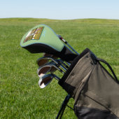 Salbeigrüne Personalisierte Foto Individuell Golf Headcover (In SItu)