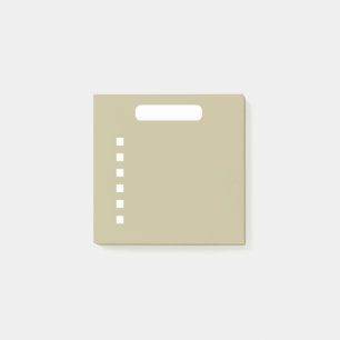 Salbeigrüne To-Do-Liste Post-it Klebezettel