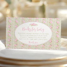 Salbeigrüne Vintage-Blumenbücher für Baby