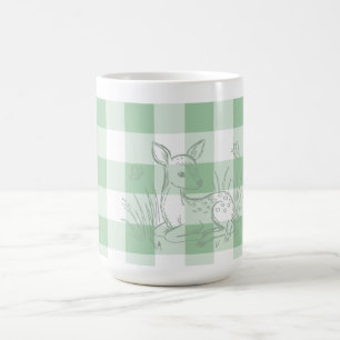 Salbeigrüner Kaffeebecher Kaffeetasse