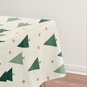 Salbeigrüner Weihnachtsbaum-Tischdecken  Tischdecke (Beispiel)