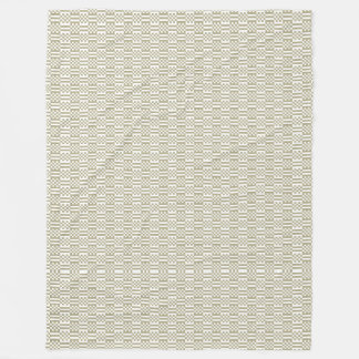 Salbeigrünes geometrisches Muster Fleece-Decke Fleecedecke
