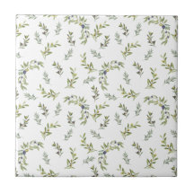 Salbeigrünes Wasserfarben-Chic-Oliv-Muster