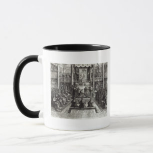 Salben von Louis XIV in Reims Tasse