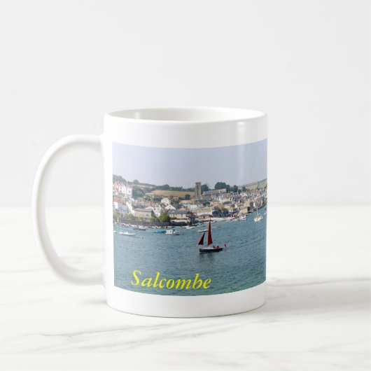 Salcombe, Devon Kaffeetasse (Links)