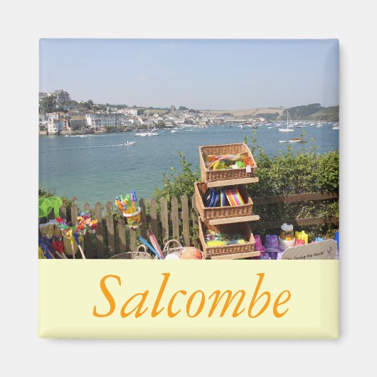 Salcombe Devon Magnet (Vorne)