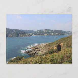 Salcombe Estuary, Devon Postkarte