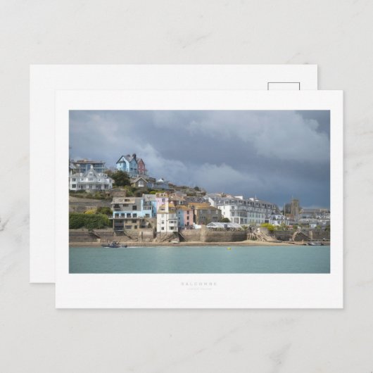 Salcombe Postkarte (Vorne/Hinten)
