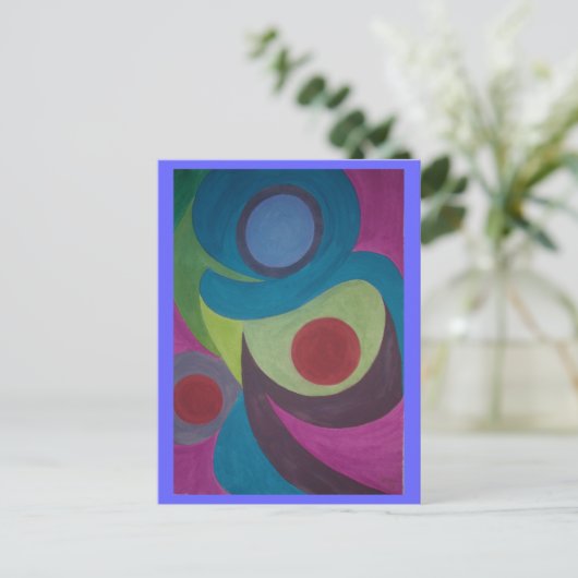 Saldo Postkarte (Stehend Vorderseite)