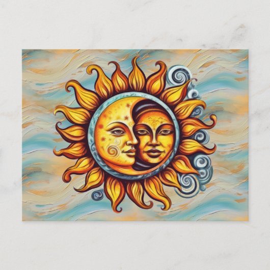 Saldo Postkarte (Vorderseite)