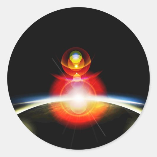 Saldo Runder Aufkleber (Vorderseite)