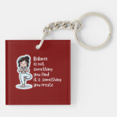 Saldo Schlüsselanhänger (Rückseite)