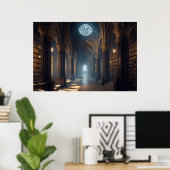 Säle des alten Wissens Poster (Heimbüro)