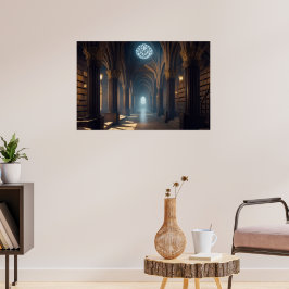 Säle des alten Wissens Poster
