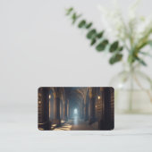 Säle des Lesezeichen für alte Kenntnisse Visitenkarte (Stehend Vorderseite)