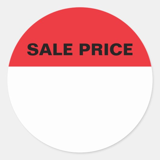 Sale Price Sticker Label (Vorderseite)