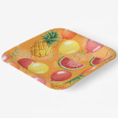 Säle, Wassermelonen, Ananas, von Natasha Us Pappteller (Gewinkelt)