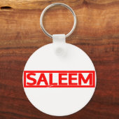 Saleem Briefmarke Schlüsselanhänger (Vorderseite)