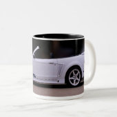 SALEEN MUSTANG-KAFFEETASSE ZWEIFARBIGE TASSE (VorderseiteRechts)